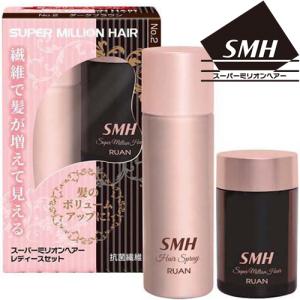 スーパーミリオンヘアー レディースセット No.2 ダークブラウン 10g+35g ＊ルアン MILLION HAIR