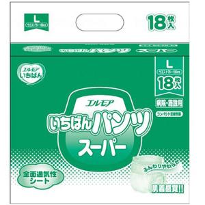 エルモア いちばん パンツ スーパー Mサイズ 20枚入 ＊カミ商事