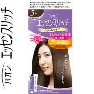 パオン エッセンスリッチクリーム 5- 栗色 40g+40g ＊医薬部外品 ヘンケル PAON｜starmall