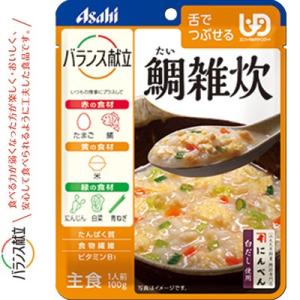 バランス献立 鯛雑炊 100g ＊アサヒグループ食品 バランス献立｜starmall