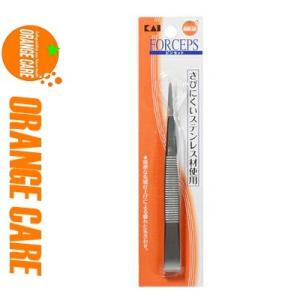 オレンジケア 貝印 ピンセット 1個 ＊オレンジケア ORANGE CARE