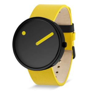 セール ピクト PICTO WATCH ドット メンズウォッチ レザーベルト 腕時計 43388-6120B｜starmart