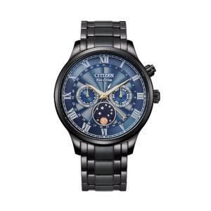 CITIZEN Eco-Drive 時計 2個セット Citizen Eco-Drive Radio-Controlled Moon Phase Blue Dial