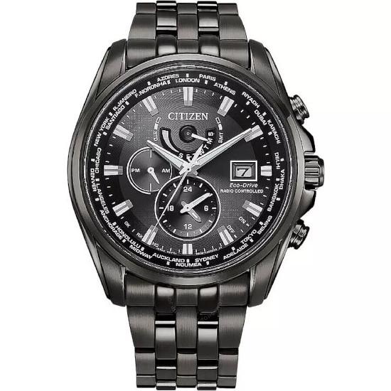 シチズン CITIZEN ECO DRIVE AT9127-80E 逆輸入 エコドライブ アラーム ...