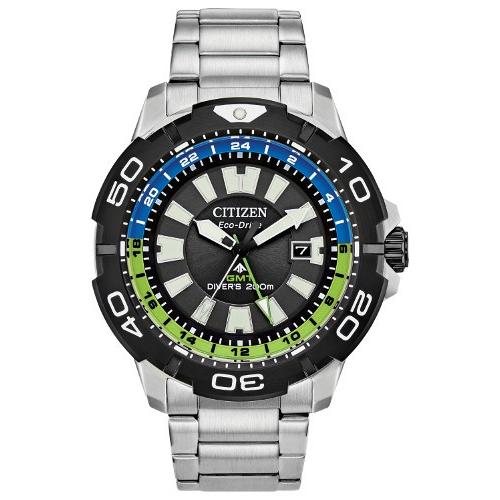 シチズン PROMASTER GMT BJ7128-59G 逆輸入 エコドライブ メンズ ウォッチ ...