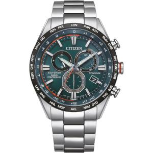 CITIZEN シチズン エコドライブ 電波ソーラー 稼働品 メンズ腕時計 シチズン アテッサ エコドライブ ソーラー BY1004-17X CITIZEN