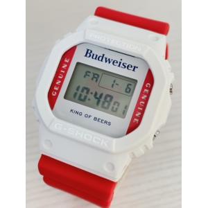 即納可能 カシオ G-SHOCK バドワイザー 海外モデル DW5600BUD20 メンズウォッチ 腕時計 限定モデル｜starmart