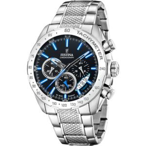 FESTINA フェスティナ　電池新品　クロノグラフ 腕時計 100m防水 FESTINA フェスティナ 電池新品 クロノグラフ 腕時計 100m防水