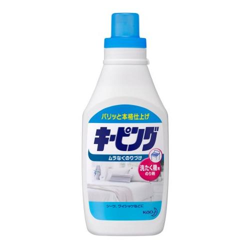 キーピング 衣料用のり剤 洗たく機用 本体 600ml