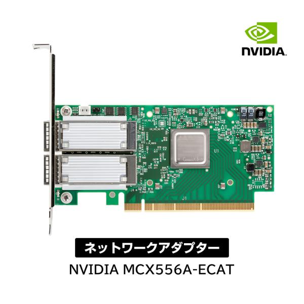 NVIDIA Mellanox MCX556A-ECAT ネットワークアダプター ConnectX-...