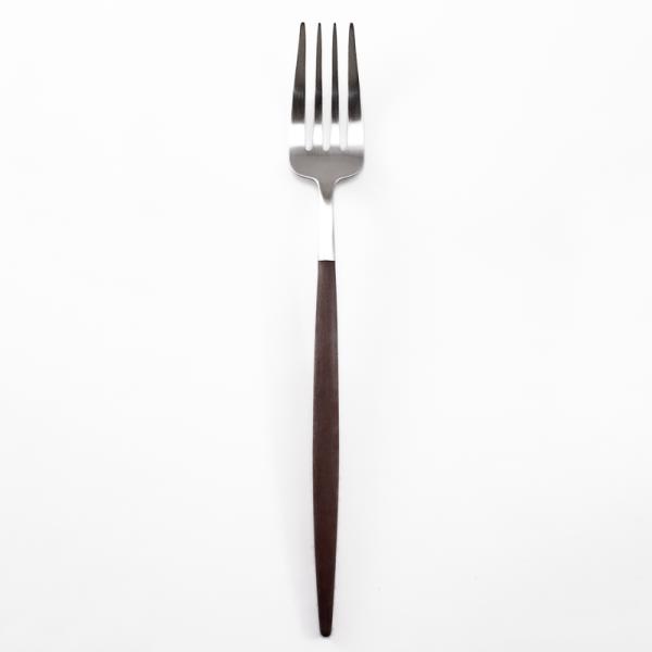 カトラリー クチポール Cutipol GOA ゴア ディナーフォーク ブラウン シルバー ポルトガ...