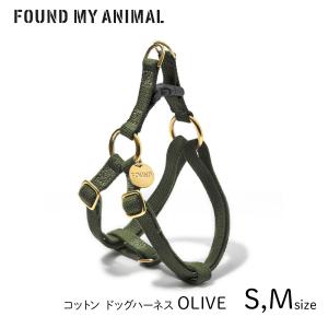 FOUND MY ANIMAL ファウンドマイアニマル ドッグ・ハーネス レッド S,M