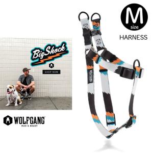 犬 ハーネス ウルフギャング WOLFGANG BigShock Harness（M size 胴囲：40〜61cm）アメリカンメイド クロネコゆうパケット対応｜starry