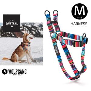 犬 ハーネス ウルフギャング WOLFGANG Quetzal Harness（M size 胴囲：40〜61cm）アメリカンメイド クロネコゆうパケット対応｜starry