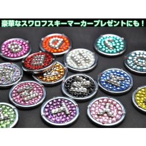 メール便無料 スワロフスキー ゴルフマーカー ...の詳細画像2