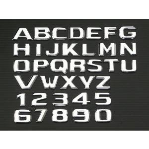 メール便無料 ベンツロゴ クロームメッキエンブレム アルファベット 数字 組み合わせ自由 オリジナルエンブレム作成 ロゴエンブレム Logo Bz Starsヤフー店 通販 Yahoo ショッピング