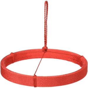 地球屋 つるし飾り材料 輪飾り用輪 14cm 赤 -