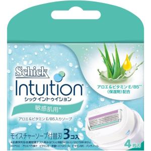 Schick(シック) シック Schick イントゥイション 替刃 女性用 カミソリ 敏感肌用(3コ入)｜stars-select