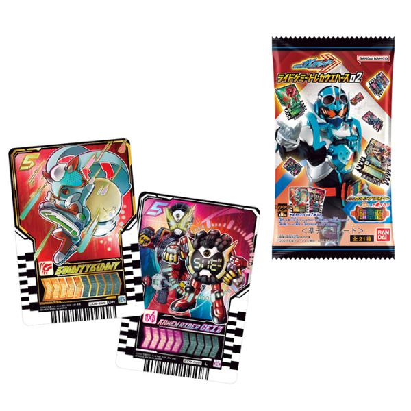 BANDAI Candy 仮面ライダーガッチャード ライドケミートレカウエハース02 第2弾 20個...