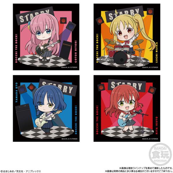送料無料 BANDAI Candy ちびキャラクリル ぼっち・ざ・ろっく！ 10個入 BOX ボック...