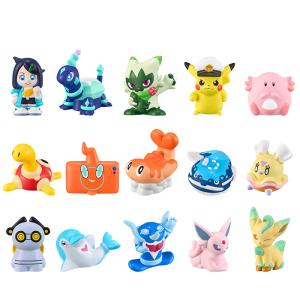 送料無料 BANDAI Candy ポケモンキッズ リコと旅の仲間たち編 8個入 BOX ボックス バンダイ テラパゴス キャプテンピカチュウ シャリタツ エーフィ フィギュア