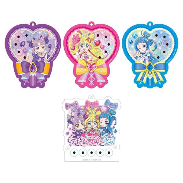 送料無料 BANDAI Candy キミとアイドルプリキュア♪パチパチプリキュアデコネーム 12個入...