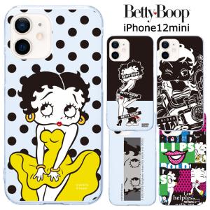 iPhone12mini ベティ・ブープ クリア ケース ベティちゃん BETTYBOOP ベティー グッズ アイフォン トゥエルブ ミニ iPhone 12 mini スマホケース スマホカバー｜stars-y