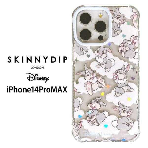 メール便 iPhone14ProMax ディズニー ベビー とんすけ x SKINNYDIP TPU...