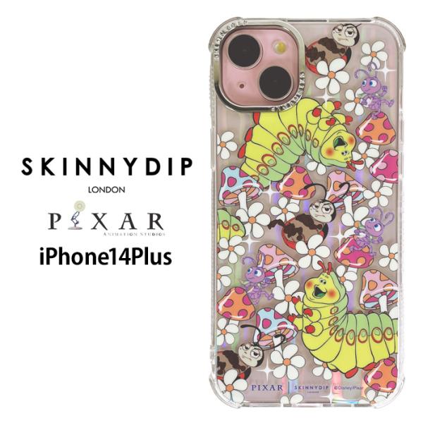 メール便 iPhone14Plus ディズニー ピクサー バグズライフ x SKINNYDIP TP...