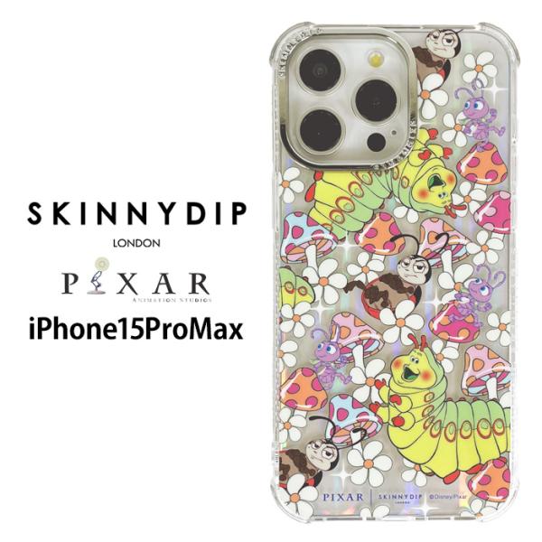 iPhone15ProMax ディズニー ピクサー バグズライフ x SKINNYDIP TPU ス...