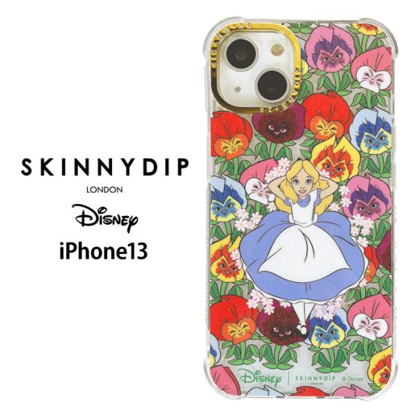 iPhone13 ディズニー 不思議の国のアリス x SKINNYDIP TPU スキニーディップ ...