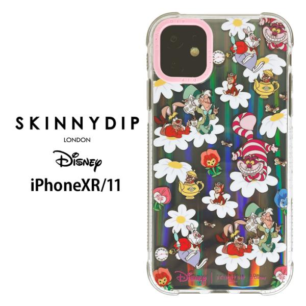 iPhone11 iPhoneXR ディズニー 不思議の国のアリス x SKINNYDIP TPU ...