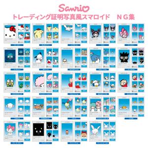 送料無料 [24個入BOX] サンリオ トレーディング 証明写真風スマロイド NG集 BOX ボックス グッズ プロフ 写真トレーディングカード スマホケース 大人買い｜スターズ