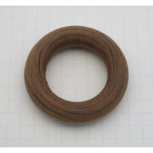 ウッドリング 約39mm ブラウン色 約2個 06-BR