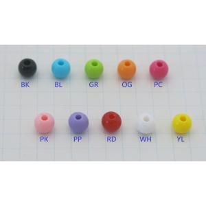 アクリルビーズ 8mm 50個入り 10色あり AB1-8 ...