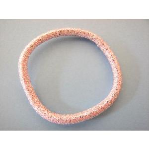 激安ヘアゴム　つなぎ目なし　1個10円　ライトピンク LPK　 ネコポス便同梱可能