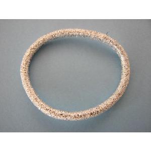 激安ヘアゴム　つなぎ目なし　1個10円　シルバー 銀色 SV　 ネコポス便同梱可能