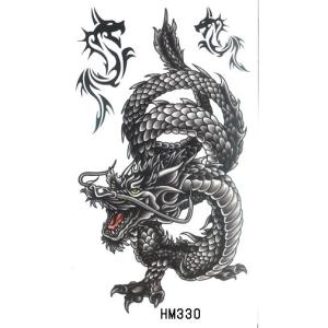 タトゥーシール 龍・ドラゴン【17x10cm　ハロウィン　仮装 コスプレ・HM330】｜starshop