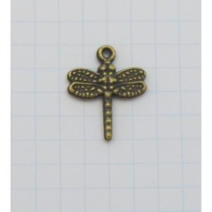 メタルパーツ トンボ 金古美色 212 レジン チャーム