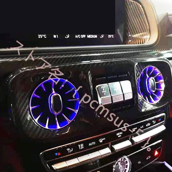 メルセデス ベンツ Benz W463a W464 新型Gクラス ドライカーボン エアコンセンターパ...