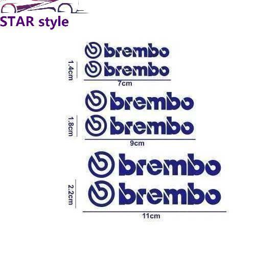 brembo ブレンボ ロゴ ブレーキキャリパー ステッカー デカール 耐久 耐熱 ブレーキ　レクサ...