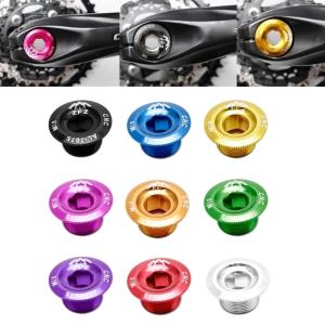 処分 M18 MTB、BMX、ロードバイク クランクアーム ネジアルミ軸 固定ボルト ブラック 廃版 ZFZ ゆうメール可