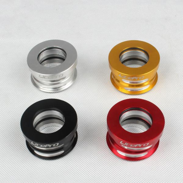 処分 ダホン 小径車など ヘッドパーツ 1台分 アルミ sp8 sp18 75グラム 高さ40外径4...