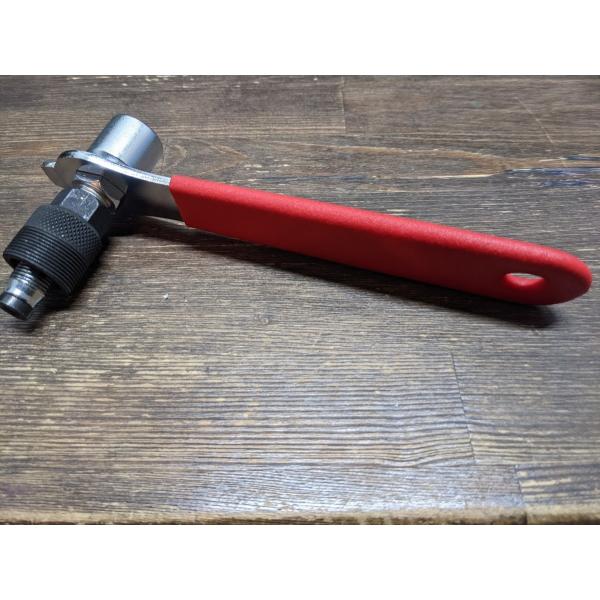 大処分 CL-25CRT02A ハンドル付き クランク抜きISIS、オクタリンクBB用 クランク工具...