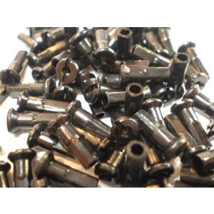 在庫限り カラー アルミ ニップル ホシ製 ♯14×12mm 黒 1個の値段です ゆうメール可