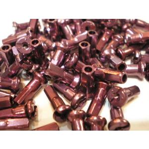 在庫限り カラー アルミ ニップル ホシ製 ♯15×12mm 紫 1個の値段です ゆうメール可