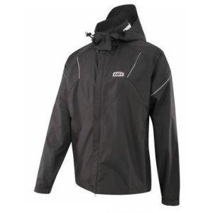 処分 ルイガノ SEATTLE JACKET 防風性、防水性に優れたMAX 2.5を採用したフード付き 黒 残り少 Ssiz 110-613 レターパック可｜STARSTAR