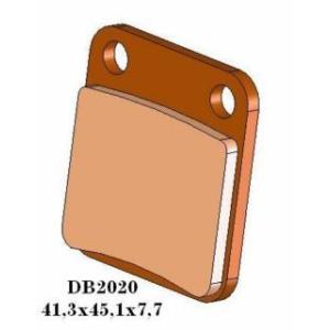 DELTA BRAKINGリアシンタードメタルパッドKAWASAKI KX65 KLX125