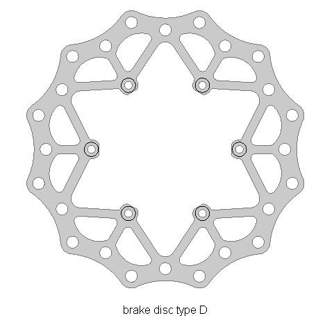 BETA RR2T/RR4T 13-24 DELTA BRAKING リアブレーキディスク