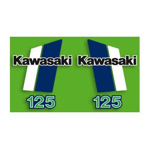 1980-81KAWASAKI KX125デカールセットRD-KKX-801-125-CS